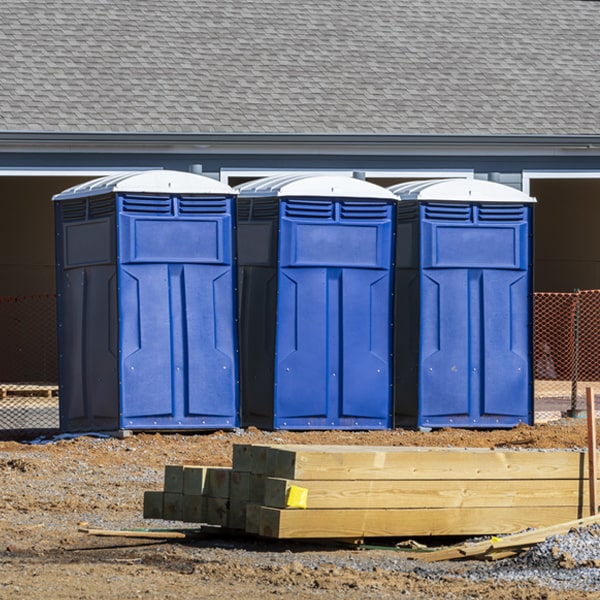 are there any restrictions on what items can be disposed of in the porta potties in Bancroft IA